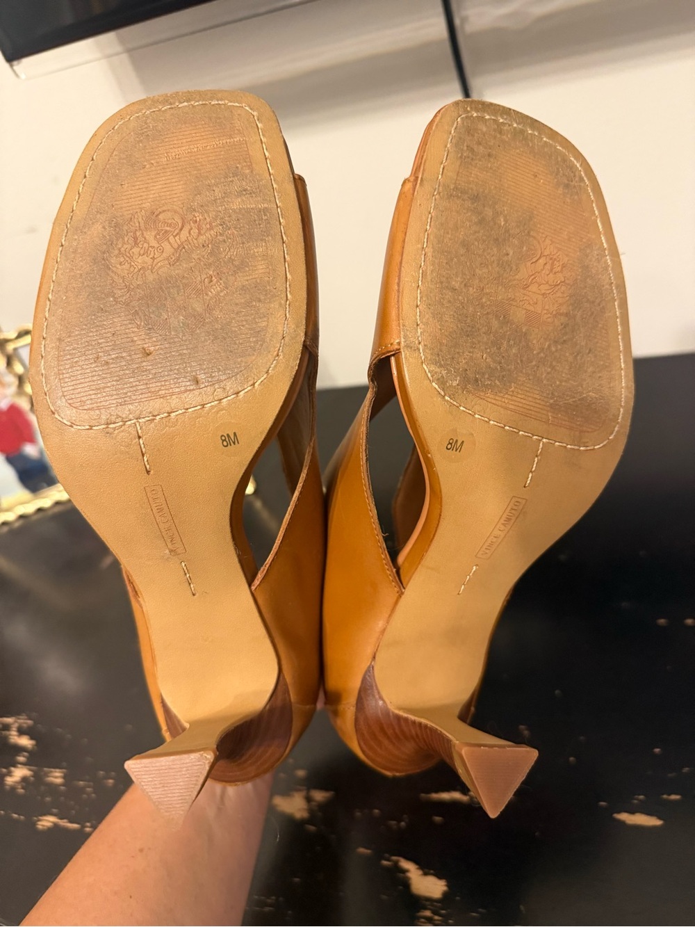 Vince Camuto Jesilia Open Toe
Bootie (Women) Size 8M LIGHT COGNAC - Picture 9 of 9